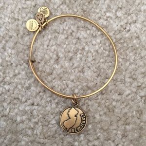 Alex & Ani Gold New Jersey Bracelet